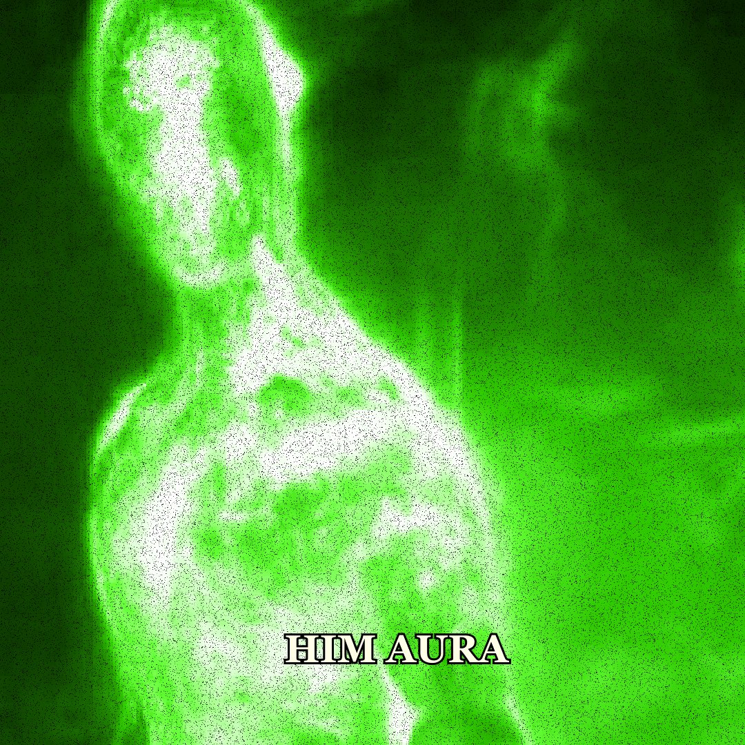 the aura speaks. $him doesn’t need to.