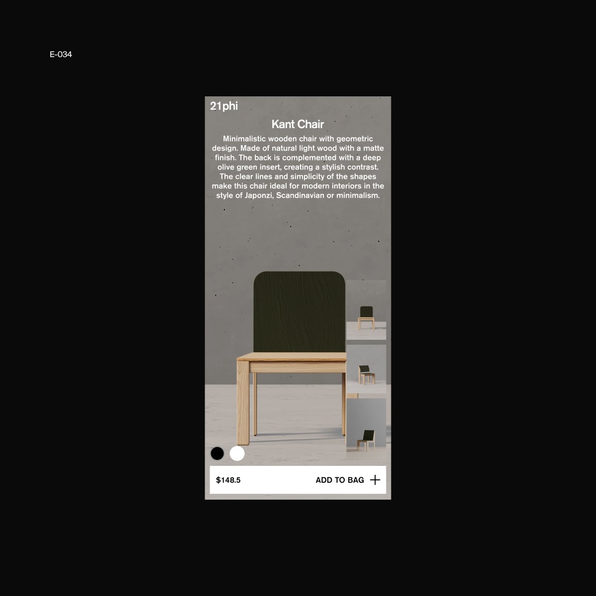 agency21phi's tweet photo. E-034 | Ecommerce Design Concepts 

Customizer page for an online furniture store https://t.co/ocFD1ROw2j