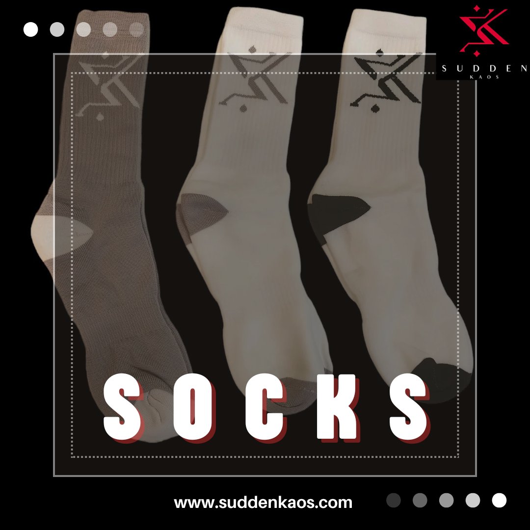 SuddenKaos1's tweet image. Step Into Bold Style with Sudden Kaos Socks!
 Add attitude to your outfit from the ground up.Whether you're chillin’, grinding, or making a statement — our socks bring comfort and chaos in every step.
suddenkaos.com
#SuddenKaos #SockStyle #StatementSocks #BoldFashion