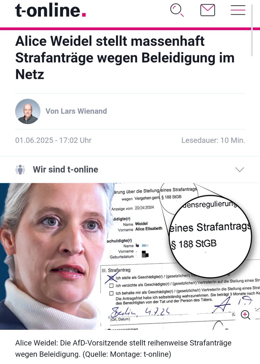 Komisch... Habeck, Strack-Zimmermann und Baerbock dürfen das? Aber bei Alice Weidel stört es die Medien?
