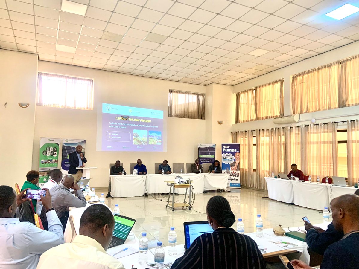 Munyax Eco (@munyaxeco_rw) on Twitter photo Today we're in #NorthernProvince continuing to scale off-grid #solar for Rwanda’s agri-food sector, from irrigation, PV systems, to cold storage and processing.
In partnership with <a href="/epd_rwanda/">EPD_Rwanda</a>, <a href="/RwandaInfra/">Ministry of Infrastructure | Rwanda</a>, and <a href="/IRENA/">IRENA</a>,
“Clean Energy From People Who Care”
#munyaxeco #Solar Today we're in #NorthernProvince continuing to scale off-grid #solar for Rwanda’s agri-food sector, from irrigation, PV systems, to cold storage and processing.
In partnership with <a href="/epd_rwanda/">EPD_Rwanda</a>, <a href="/RwandaInfra/">Ministry of Infrastructure | Rwanda</a>, and <a href="/IRENA/">IRENA</a>,
“Clean Energy From People Who Care”
#munyaxeco #Solar
