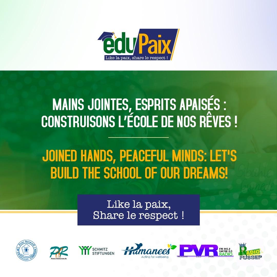 zenunetwork's tweet photo. 🌍#EduPaix
-Joined hands, peaceful minds: Let’s build the school of our dreams!

-Unis malgré nos différences, forts par notre diversité !

Engageons nous pour une éducation bienveillante et inclusive.

"Like" la paix, "Share" le respect !
#Diversité #Paix #zenunetwork #humanees https://t.co/JjoEP4BHU0