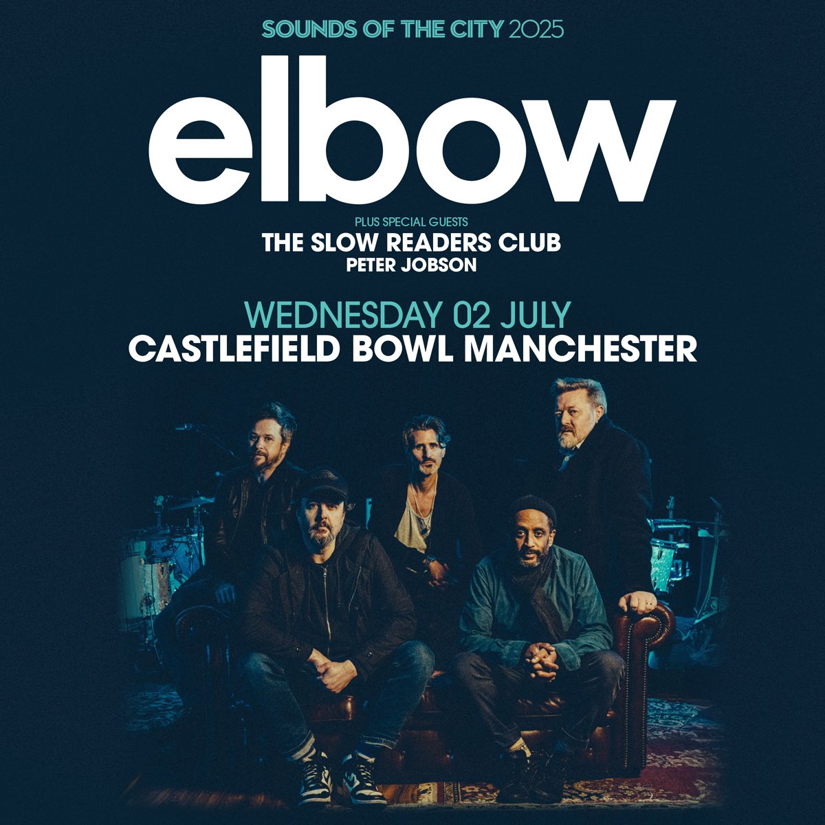 1 MONTH TO GO until we join <a href="/Elbow/">elbow</a> at Manchester Castlefield Bowl ❤️😎