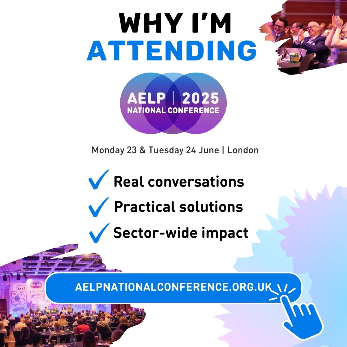There’s a lot happening in the skills world, and now’s the time for providers to have their say.

We’re heading to #AELPNC25 to make sure the people delivering every day help shape what’s next.
🗓️ 23–24 June
📍 London
🎟️ lnkd.in/e9HxiM5H