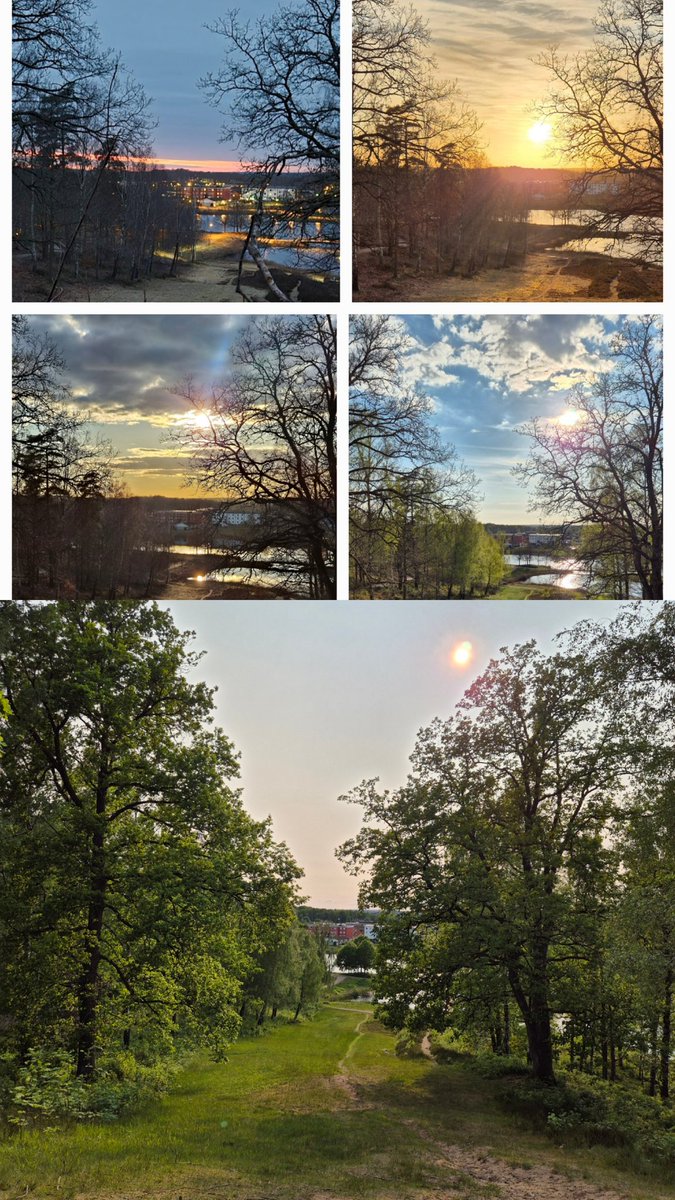 Same spot, same time 2 weeks apart. The last picture is 4 weeks apart from the others. Suns movement in the sky is crazy.