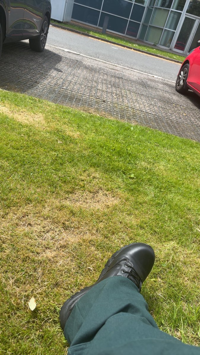 Enjoying the fresh air while I can