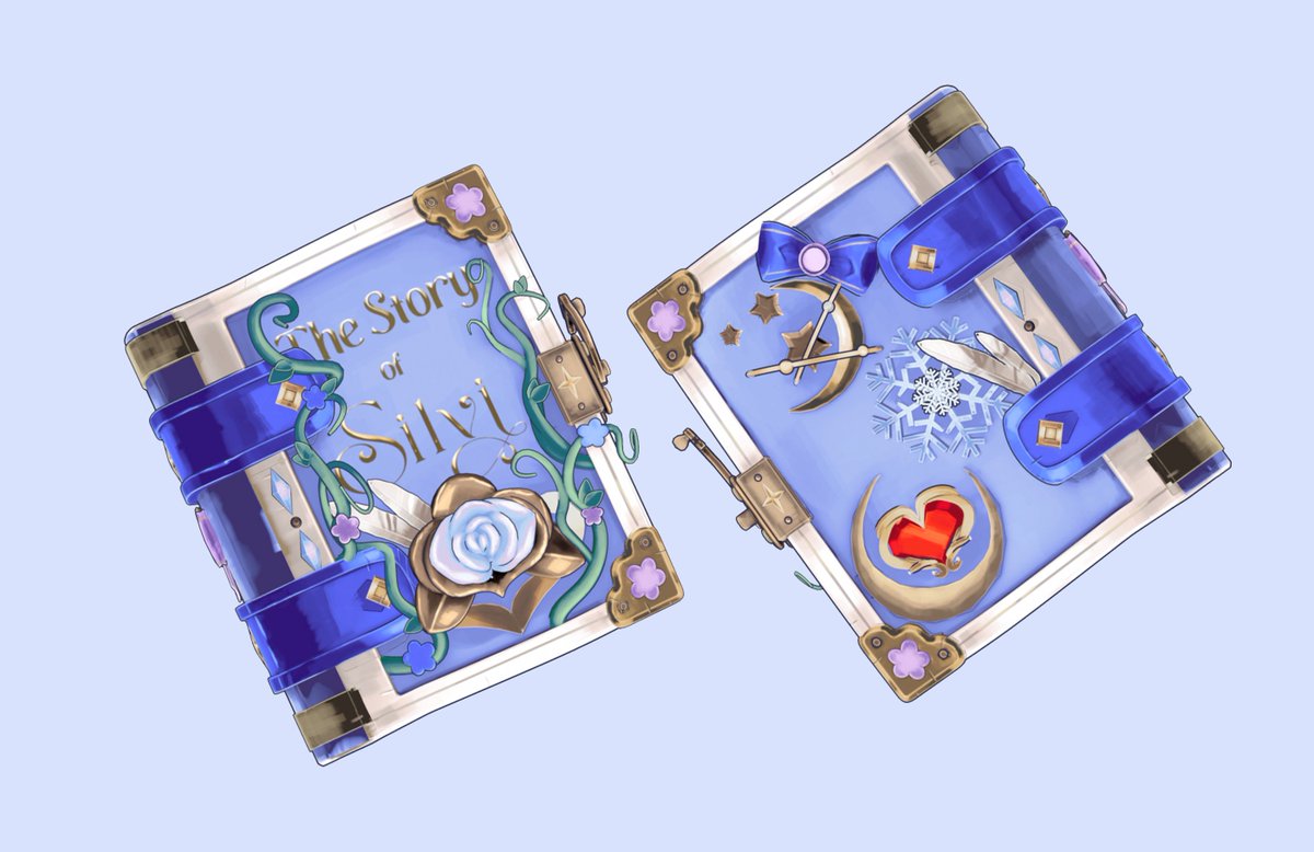 cinnagapi_'s tweet photo. cute little storybook done for @SilviVtuber ! 🌟📚 https://t.co/iq8gj3yTAc