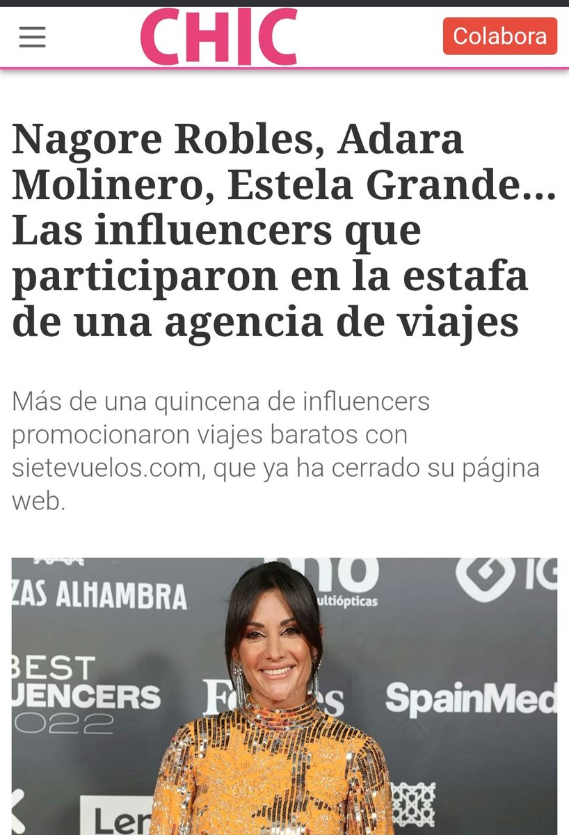 Hace unos días, se produjo la mayor estafa dentro del mundo influencer. 90 influs empezaron a publicitar una agencia de viajes fraudulenta y mucha gente perdió su dinero. No ha pasado ni una semana y ya están volviendo a subir fotos de sus maravillosos viajes. No tienen vergüenza