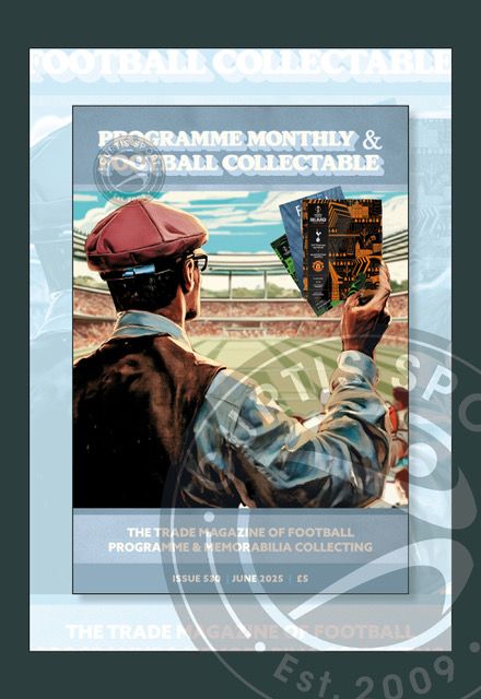 PROGRAMME MONTHLY FEATURE <a href="/Progmonth/">Programme Monthly Magazine</a> In the June 2025 edition (Issue 530) of the trade magazine for programmes and memorabilia we have an 3-page editorial on the site archives.football covering features and details. To purchase a copy visit shorturl.at/sViQT