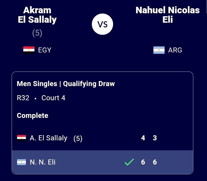 alyama54's tweet photo. M25🇹🇳Monastir🇹🇳
Dos argentinos avanzaron a la ronda final!!
@franges001 x Yacoub Makzoume (SYR) 61 46 10-6
Nico Eli x Akram El Sallaly (EGY) 64 63
Ian Luca Lee se quedó en segunda... Viktor Frydrych (GBR) le ganó por 60 61 https://t.co/89onAwyVzg