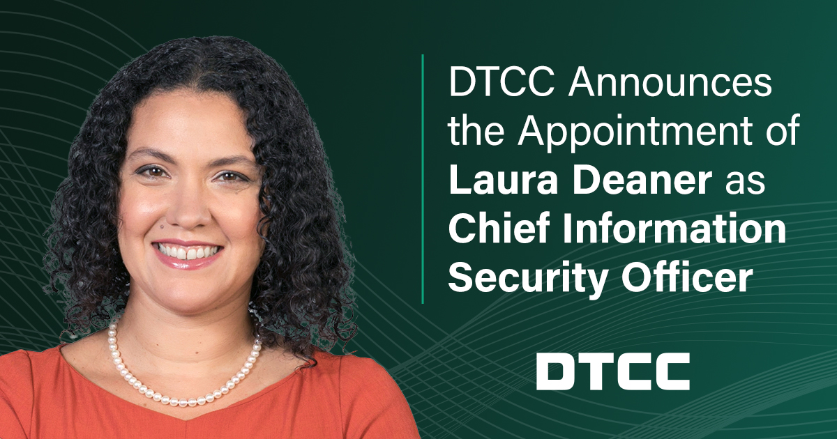 The_DTCC's tweet image. We are excited to announce that Laura Deaner has joined DTCC as our new Chief Information Security Officer. With more than 25 years of leadership and expertise in information security management.
Read more: brnw.ch/21wT5DC