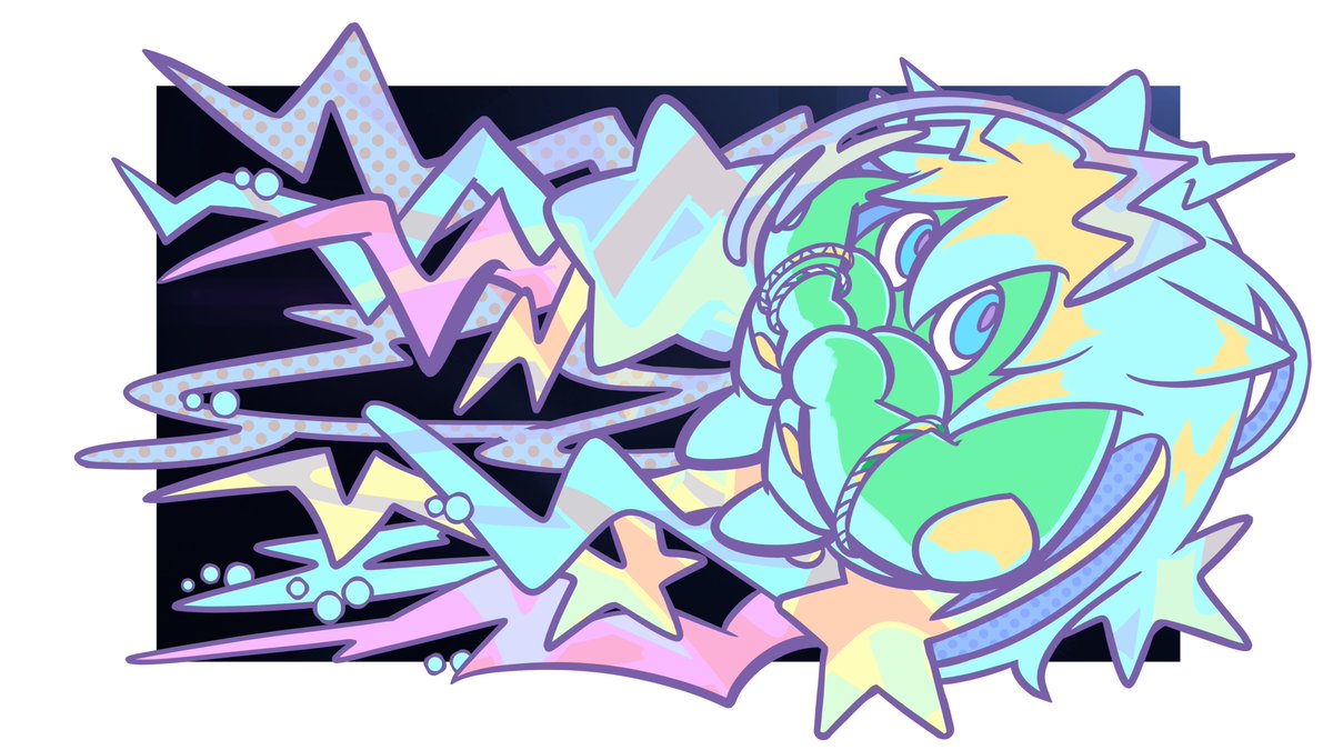 slowsex_mori's tweet image. SA2ライトニングビーストで暴れまわるブランカちゃん
#スト6イラストコンテスト2