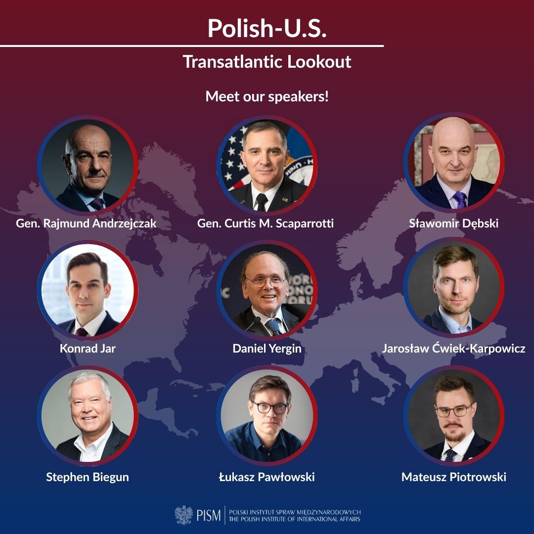 📌 <a href="/PISM_Poland/">PISM</a>'s third edition of 🇵🇱-🇺🇸 #TransatlanticLookout takes over Washington D.C. on Thursday June 5. Meet the speakers that will be discussing a range of important topics, from  perspectives on leading the <a href="/NATO/">NATO</a> alliance to the future of energy and political cooperation