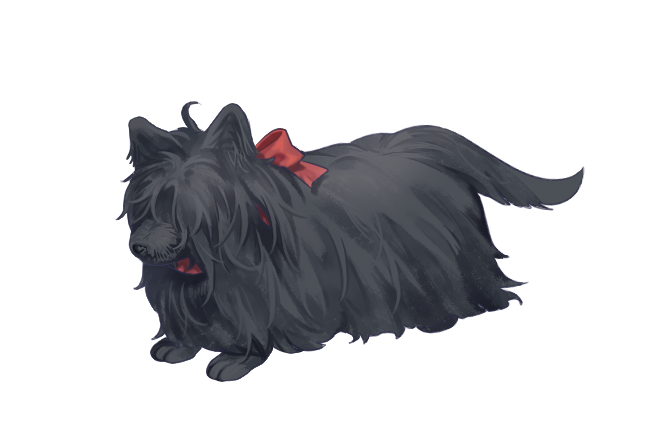 「ごだるかに連れていく犬見せてあげる(二度目)」|蜷川月貴のイラスト