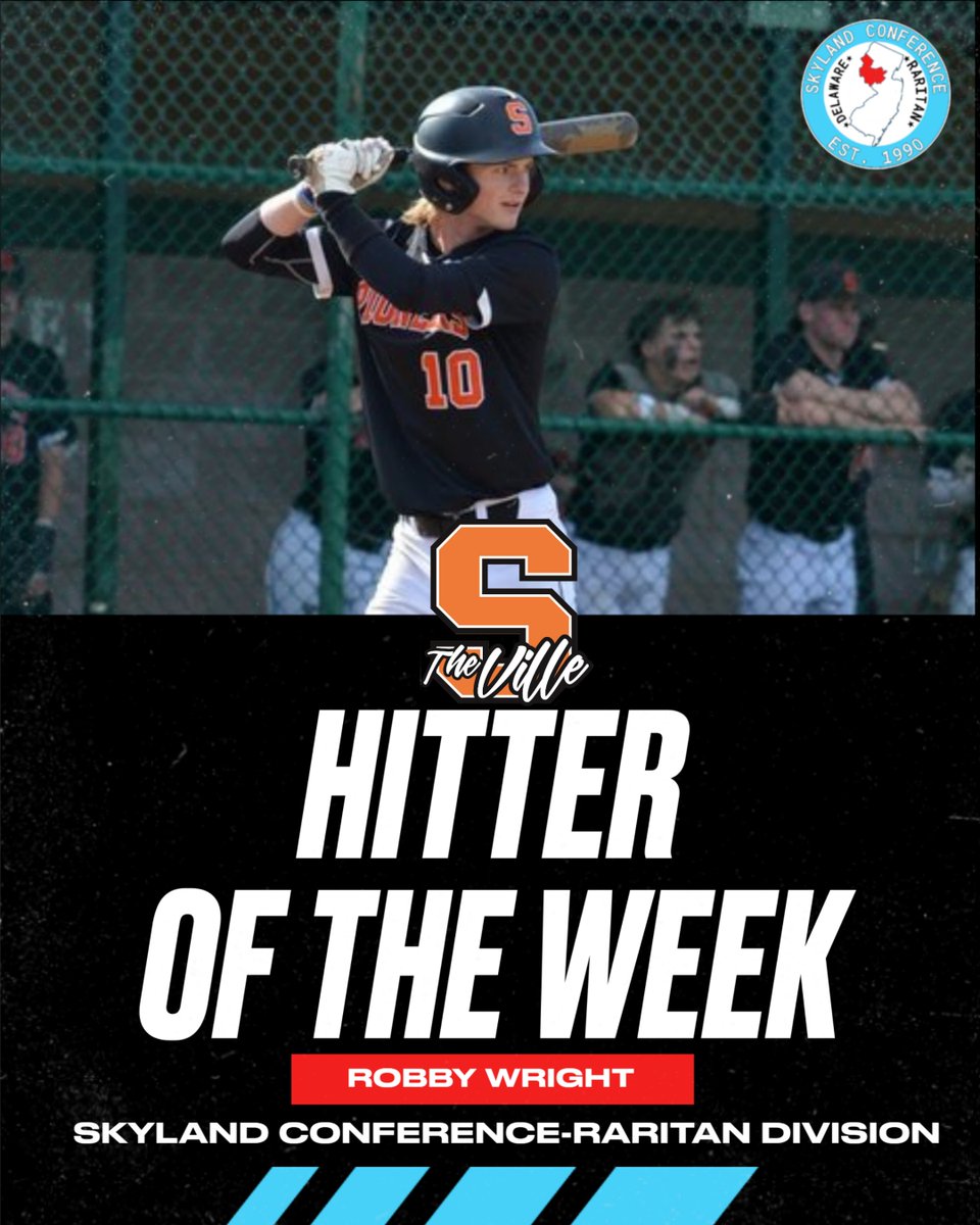 Raritan Division Hitter of the Week!

Final Week of the Regular Season

🔥Robby Wright-Somerville 🔥

3-10, R, 4 RBI, 2 SB