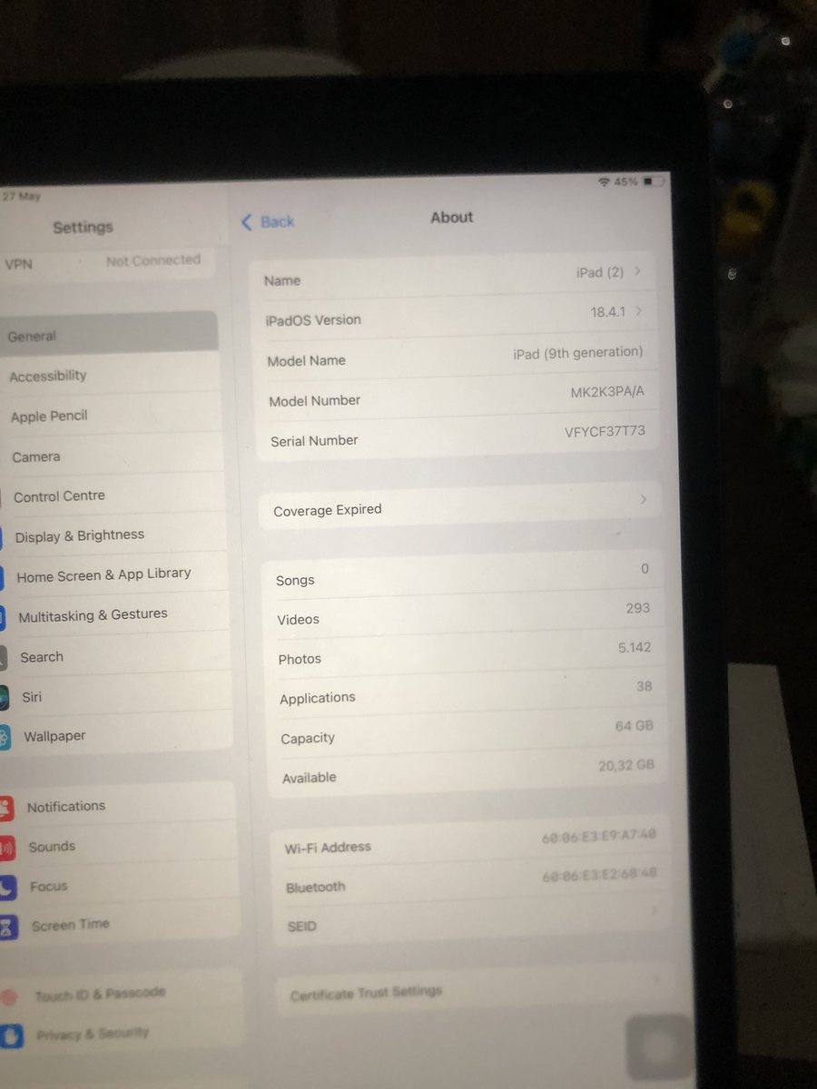 WTS
Preloved Ipad 9th 64GB  Wifi Only + Apple Pencil Gen 1 (ex Ibox) 

full set normal semua, jual 3,8jt

lokasi Surabaya (diutamakan COD)