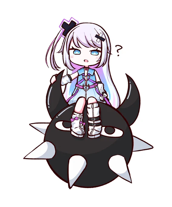 何者なんだろうねこの黒いの #銀棘あーと