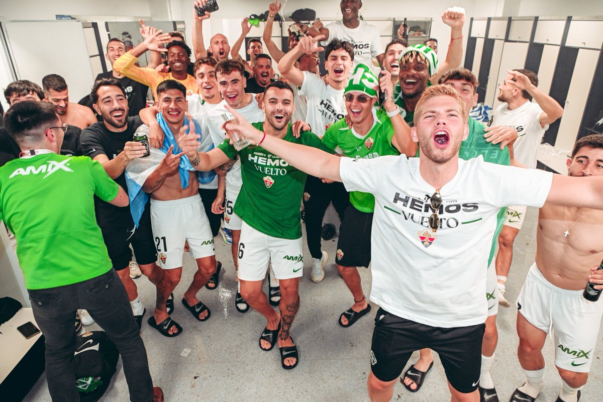 ELCHE es de PRIMERA!!!!⚽️💚💪🏼🙏🏽