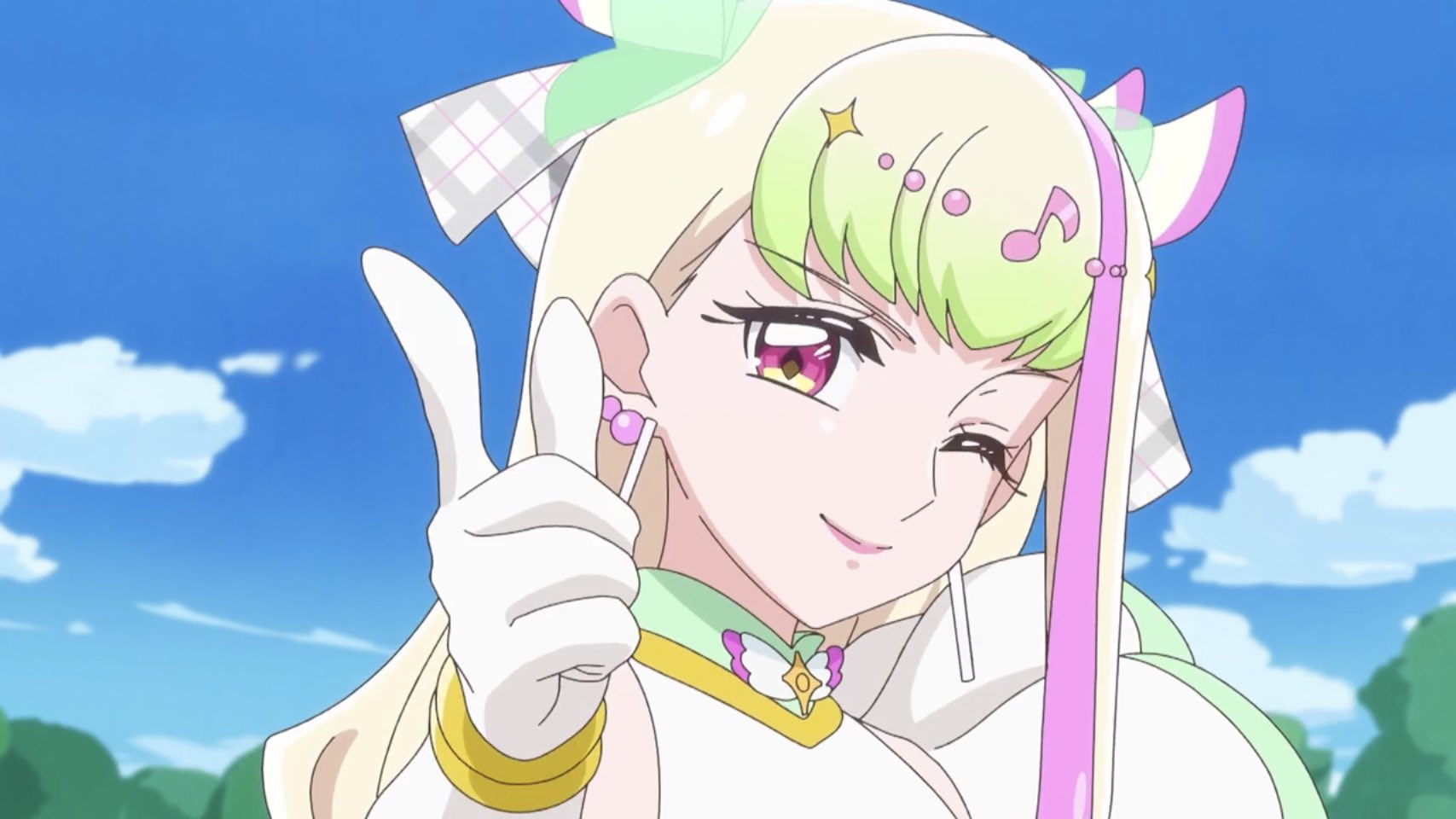 プリキュアのようわからんやつ キミとアイドルプリキュア♪」キュアウインク変身シーン - YouTube