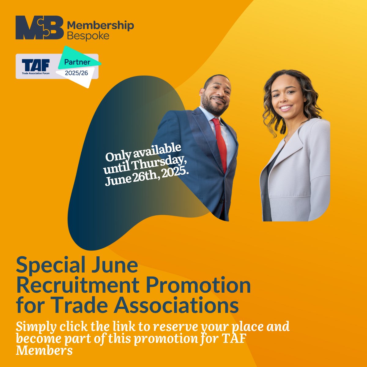 Attention Trade Association Forum Members! Looking to expand your team? Benefit from our exclusive #TAFMember #recruitment discount. Enjoy reduced fees with our top-tier staffing service,Reserve your promotion today bit.ly/4dIGzWV
#TradeAssociation #toptalent