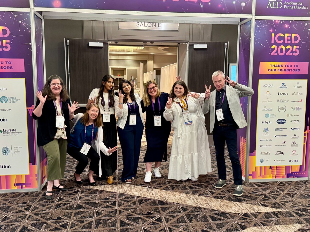 Sadaf Sami (@sadafsami6) on Twitter photo Had an amazing time presenting our research at #ICED2025 in San Antonio! Huge thanks to <a href="/JenniferCoutur/">Dr Jennifer Couturier (she/her)</a>, <a href="/marianicula_/">Maria Nicula (she/her)</a>, <a href="/Cheryl0514Webb/">Cheryl Webb</a> & the <a href="/EDResearch/">Stanford Eating Disorder Research</a> team at Stanford for their support. Great meeting so many inspiring ED researchers!
<a href="/CouturierLab/">Couturier Lab</a> <a href="/MacPsychiatry/">McMaster Psychiatry & Behavioural Neurosciences</a>
Highlights📸 Had an amazing time presenting our research at #ICED2025 in San Antonio! Huge thanks to <a href="/JenniferCoutur/">Dr Jennifer Couturier (she/her)</a>, <a href="/marianicula_/">Maria Nicula (she/her)</a>, <a href="/Cheryl0514Webb/">Cheryl Webb</a> & the <a href="/EDResearch/">Stanford Eating Disorder Research</a> team at Stanford for their support. Great meeting so many inspiring ED researchers!
<a href="/CouturierLab/">Couturier Lab</a> <a href="/MacPsychiatry/">McMaster Psychiatry & Behavioural Neurosciences</a>
Highlights📸