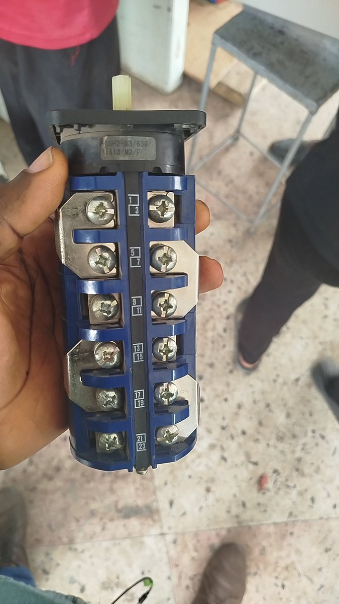 hypeapostle's tweet photo. #Rotary Selector #Switch 
Is an electrical switch that controls multiple #circuits using a rotating #mechanism 

It has a central #shaft with cams that make or break contact with electrical contacts as the shaft rotated, this allows for different shifting #configuration. https://t.co/UMlEUFnQdv