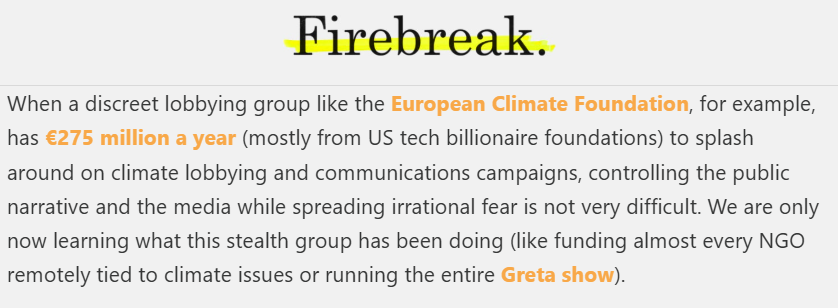 Why did Greta fall off the climate campaign newsflow?
As she radicalised and went off-script, the foundations behind her likely felt she was no longer worth the investment.
We have so much to learn on what went on behind the dark campaign funding curtain.
thefirebreak.org/p/shining-a-li…