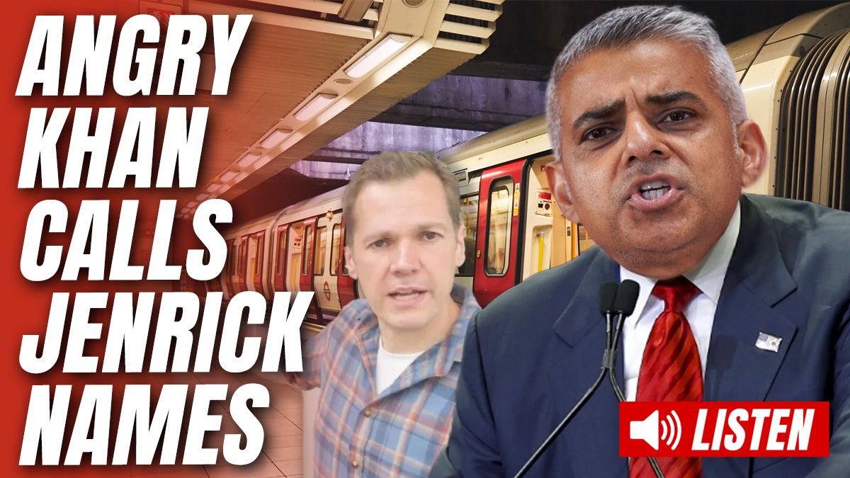 LISTEN: Rattled Khan Whines About ‘Mr Ozempic’ Jenrick’s Viral Fare-Dodger Video order-order.com/2025/06/02/lis…