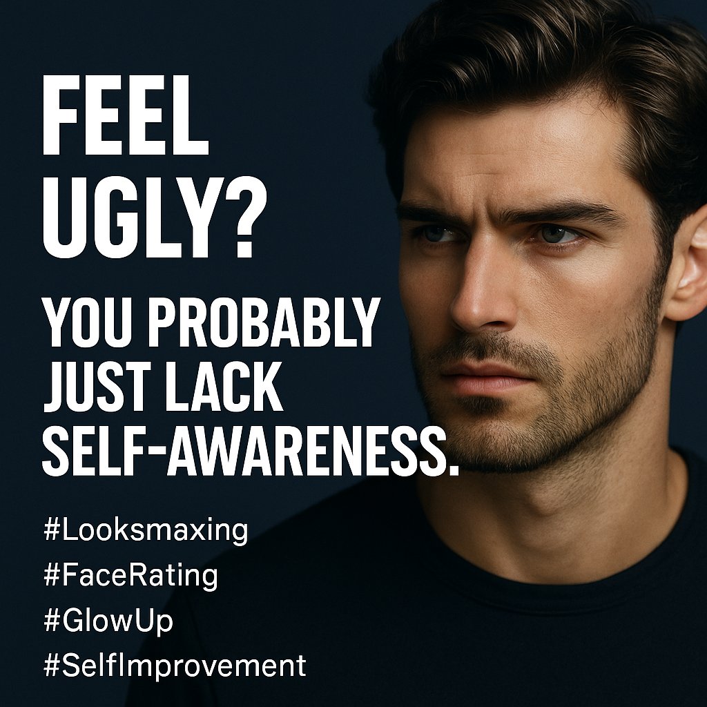 FaceRankedApp's tweet photo. Most people aren’t unattractive — they’re just unaware.
Untrained jawline. Unchecked posture. Zero grooming.
Fix the basics and watch everything change.
#Looksmaxing #FaceRating #GlowUp #SelfImprovement https://t.co/phcDbrxdLX