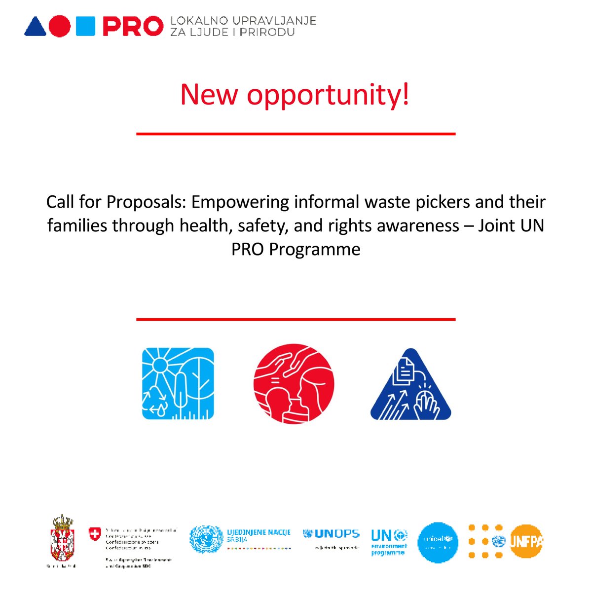 UNFPA Serbia (@unfpaserbia) on Twitter photo Invitation for Proposals under <a href="/PRO_Programme/">Program PRO</a> !
Check out the details on 🔗unf.pa/4kKI2hE
🗓️Deadline: 16 June 2025 Invitation for Proposals under <a href="/PRO_Programme/">Program PRO</a> !
Check out the details on 🔗unf.pa/4kKI2hE
🗓️Deadline: 16 June 2025