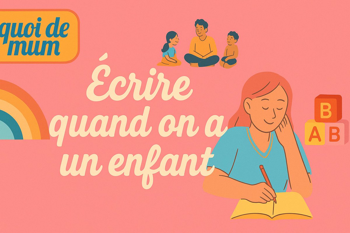 ✍️Nouveau numéro de la newsletter sur ce que la parentalité fait à l'écriture : quoidemum.substack.com