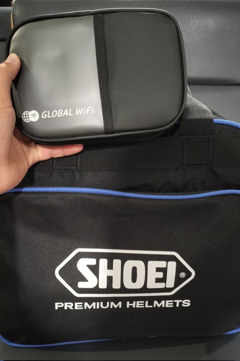 行ってきます！✈️

#SHOEI 
#PR #グローバルWiFi #globalwifi
#gobeyonder #gobeyond