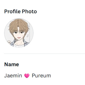 JaeminPureum's tweet photo. Born to write "Jaemin 🩷 Pureum" forced to be KDM https://t.co/hVZzaFQsDy