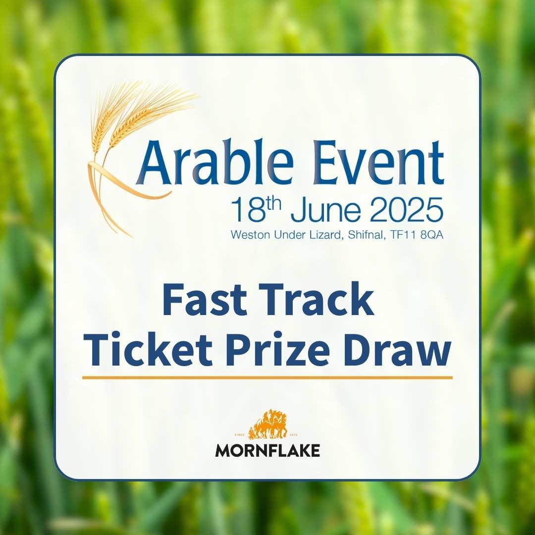 Don't miss out – register now for the #ArableEvent2025 and enter our FREE prize draw! 🎟️🌾

There's still time to secure your FREE fast track tickets and be in with a chance to WIN some brilliant prizes!

Follow the link below for your chance to WIN! 🎉
thearableevent.co.uk/tickets