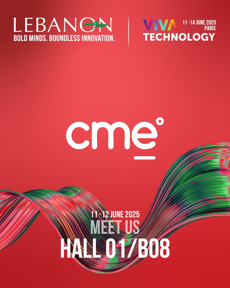 From Beirut to Paris, we’re bringing bold ideas, smart solutions, and a team trusted by 80M+ users - ready to #ReimagineEverything.

We’ll be at #VivaTech2025 on June 11 &amp; 12 in the Lebanese Pavilion.

Real stories. Sharp work. Let’s connect!

#LebanonVivatech #LebanonInnovates