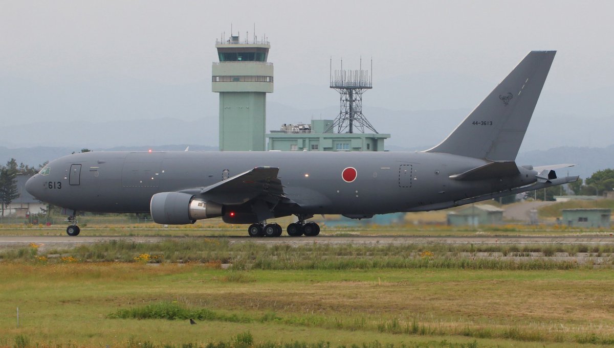 本日の小松
KC-46 ペガサス飛来