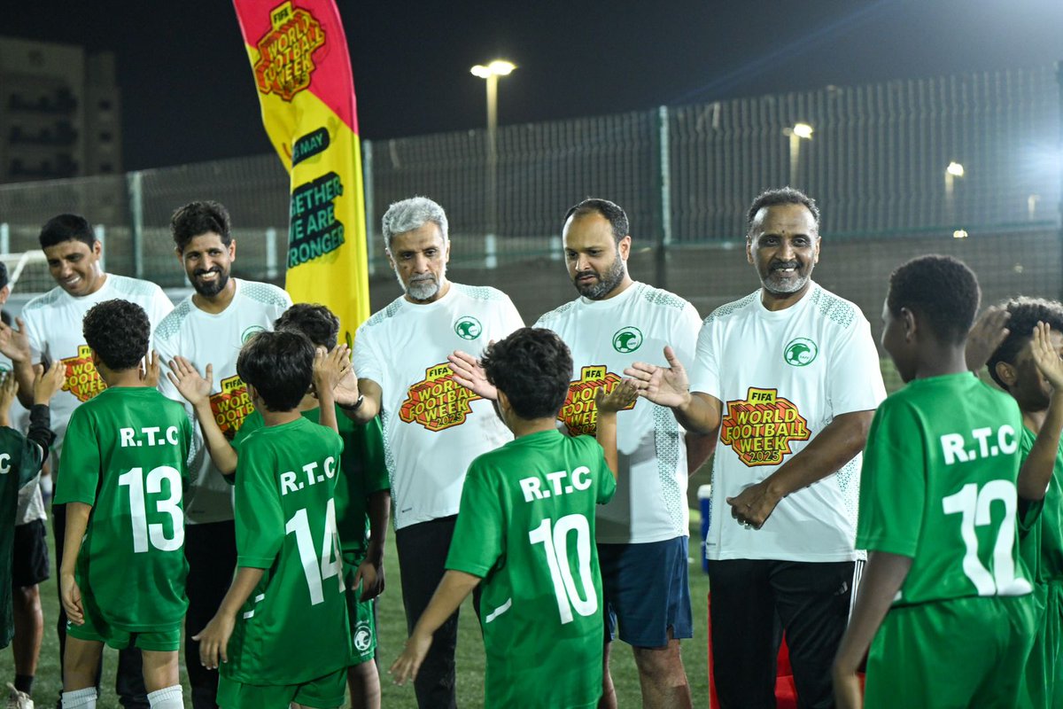 saudiFF's tweet photo. مراكز التدريب الإقليمية تحتفي بـ #الأسبوع_العالمي_لكرة_القدم الذي يقيمه @fifacom_ar سنويًا.  
🔗- https://t.co/E9Ope1lT6t https://t.co/zLEcFJ5NN4