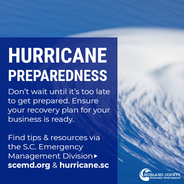 Richland County Economic Development Office (@richlanded) on Twitter photo Hurricane season is here and forecasters are calling for an above-average year. Are you prepared?
Find tips & resources via <a href="/SCEMD/">SC Emergency Management Division</a>:
🌀 hurricane.sc
🌀 scemd.org Hurricane season is here and forecasters are calling for an above-average year. Are you prepared?
Find tips & resources via <a href="/SCEMD/">SC Emergency Management Division</a>:
🌀 hurricane.sc
🌀 scemd.org
