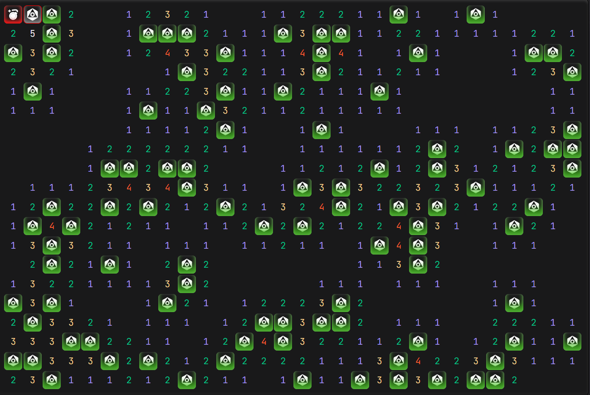 losing on the last bomb is something new for me

well, at least i tried

have you already played magicsweeper today?

gnewt fam