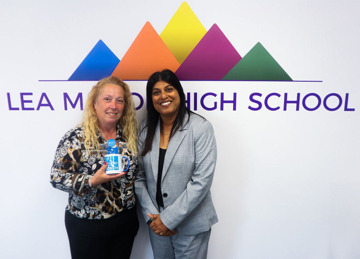 We are delighted to share with you that Ms J Mitchell has been awarded with May's Employee of the Month award!

Ms Mitchell continues to be invested in supporting the needs of some of our most vulnerable pupils. Thank you for all that you do for Lea Manor