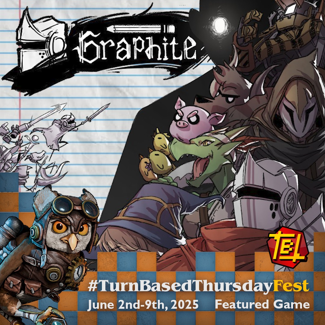 graphitegame's tweet image. Hello!

 we are part of #TurnBasedThursdayFest on Steam! Tons of #TurnBased #indiegames #indidevs to wishlist and try out!

Try our demo: store.steampowered.com/app/3080560/Gr…

Tbt Fest:
store.steampowered.com/sale/TurnBased…