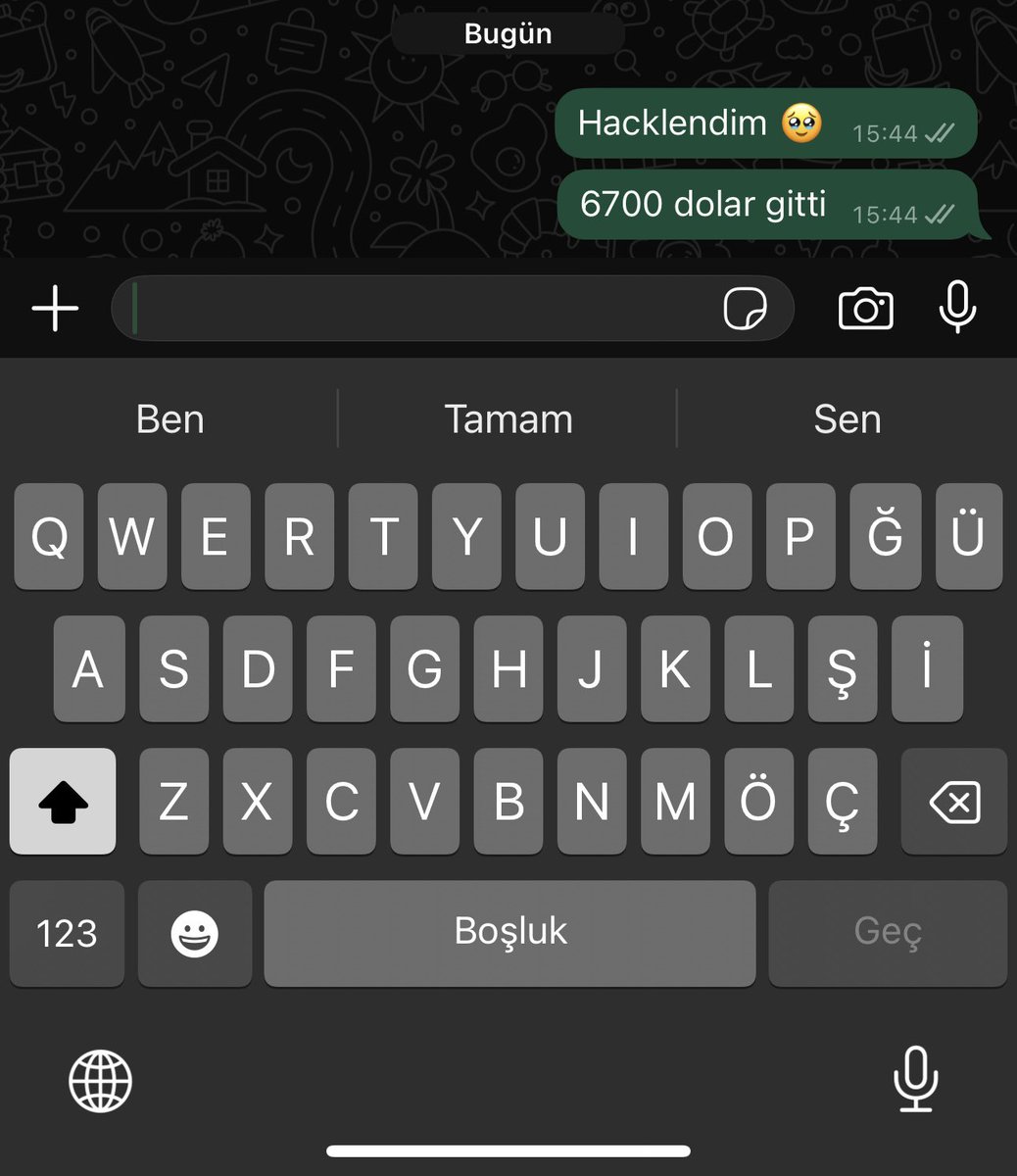 Her kriptocunun yaşama ihtimali olan, yaşamaktan korktuğu bir gerçeklik. Piyasamız buna çok müsait ve herkesin çok ama çok dikkatli olması gerekiyor. Bir anlık dikkatsizlik, böyle sonuçlar doğurabiliyor. Tam da bugün uzun zamandır gitmek istediğim Kendrick Lamar konserine,