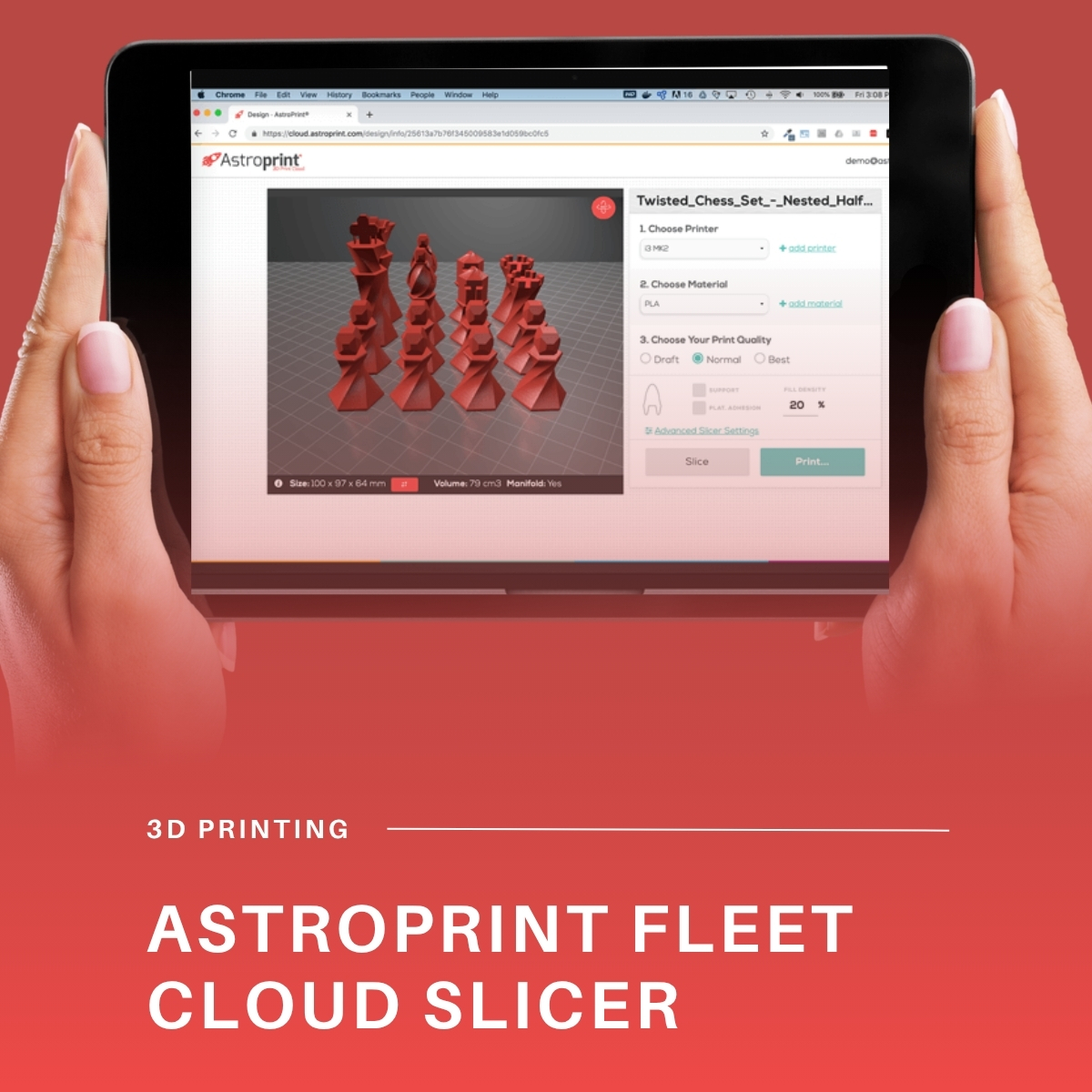 AstroPrint tweet media