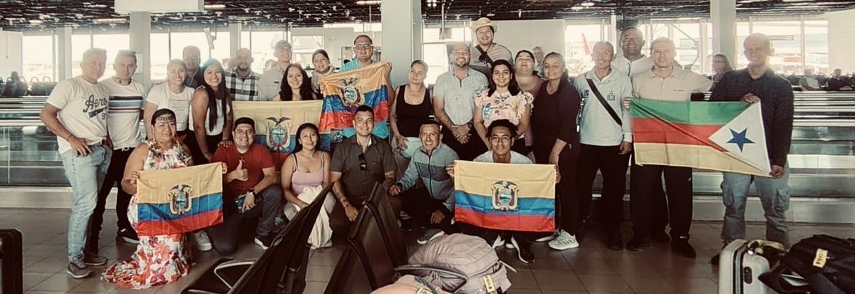INBAR LAC (@inbarlac) on Twitter photo 🇪🇨🇨🇳 Gracias al apoyo del Ministerio de Comercio de la República Popular de China y <a href="/EmbajadaChinaEc/">Embajada de la República Popular China en Ecuador</a> , 26 becarios ecuatorianos viajaron por 20 días a 🇨🇳para conocer las experiencias en el desarrollo del 🎋🎋.
<a href="/EmbajadaEcuChi/">Embajada del Ecuador en China 🇨🇳🇪🇨</a>
<a href="/AgriculturaEc/">Agricultura y Ganadería Ecuador 🇪🇨</a>
<a href="/Presidencia_Ec/">Presidencia Ecuador 🇪🇨</a>
<a href="/EduSuperiorEc/">Senescyt</a> 🇪🇨🇨🇳 Gracias al apoyo del Ministerio de Comercio de la República Popular de China y <a href="/EmbajadaChinaEc/">Embajada de la República Popular China en Ecuador</a> , 26 becarios ecuatorianos viajaron por 20 días a 🇨🇳para conocer las experiencias en el desarrollo del 🎋🎋.
<a href="/EmbajadaEcuChi/">Embajada del Ecuador en China 🇨🇳🇪🇨</a>
<a href="/AgriculturaEc/">Agricultura y Ganadería Ecuador 🇪🇨</a>
<a href="/Presidencia_Ec/">Presidencia Ecuador 🇪🇨</a>
<a href="/EduSuperiorEc/">Senescyt</a>