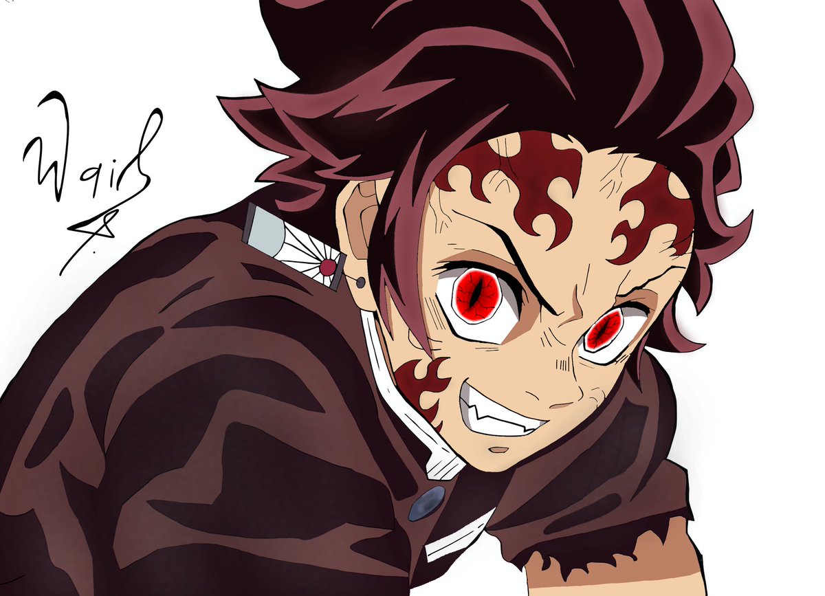 #حرق_كيميتسو || #spoilerkny 

""DKT COLORED BY ME""