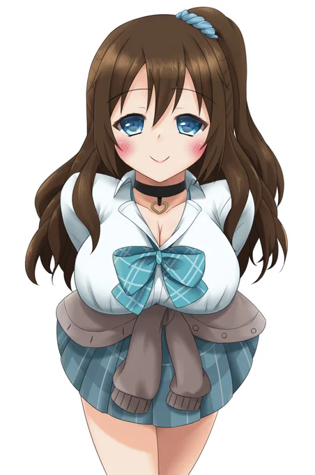 せ～んぱいどこ見てるんですか? #虹ヶ咲 #桜坂しずく