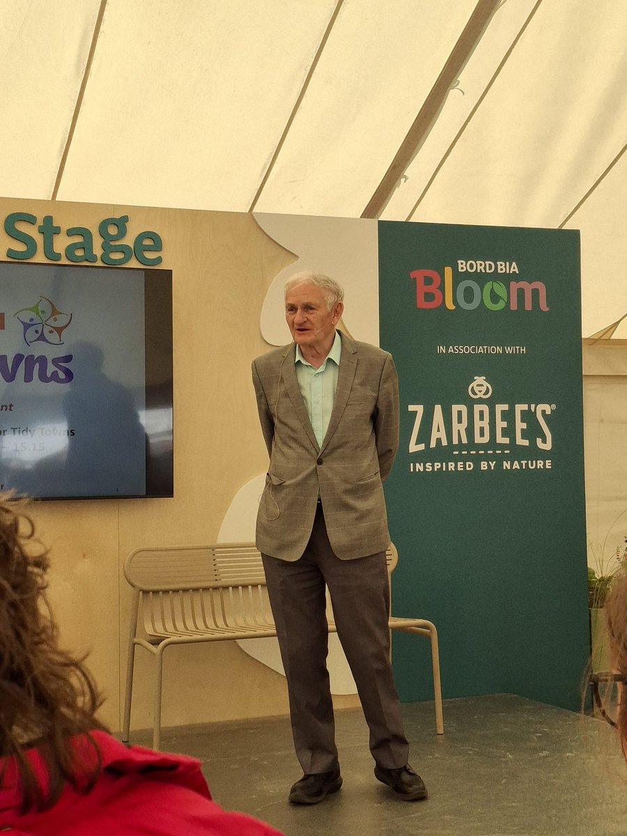 Supervalu TidyTowns Competition (@tidytownsire) on Twitter photo There was a great crowd at Dr Christy Boylan's talk about planting and best practice for <a href="/SuperValuIRL/">SuperValu Ireland</a> TidyTowns groups at this years <a href="/BordBiaBloom/">Bloom</a>!
You can hear Dr Christy on <a href="/RTERadio1/">RTÉ Radio 1</a>'s CountryWide below:
loom.ly/klzmbB0 There was a great crowd at Dr Christy Boylan's talk about planting and best practice for <a href="/SuperValuIRL/">SuperValu Ireland</a> TidyTowns groups at this years <a href="/BordBiaBloom/">Bloom</a>!
You can hear Dr Christy on <a href="/RTERadio1/">RTÉ Radio 1</a>'s CountryWide below:
loom.ly/klzmbB0