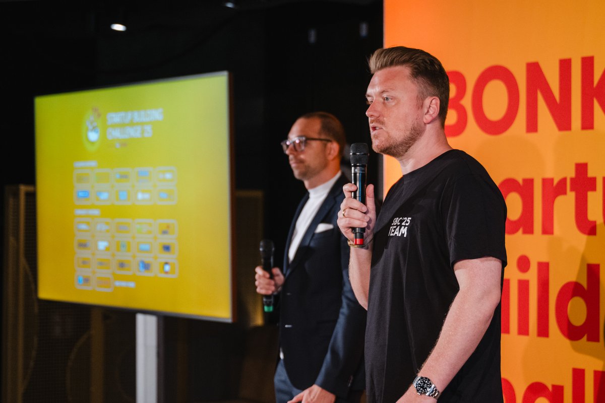 CONF3RENCE (@conf3rence) on Twitter photo Thank you to all academia and community partners of Startup Building Challenge 2025
Together, we’re shaping the future of innovation! 🚀
<a href="/bonk_inu/">BONK!!!</a> <a href="/tbc_munich/">TUM Blockchain Club</a> <a href="/RWTHBlockchain/">Aachen Blockchain Club</a> <a href="/bundesblock/">Bundesblock</a> <a href="/cet_tudortmund/">Centrum für Entrepreneurship & Transfer (CET)</a> <a href="/PwC/">PwC</a> <a href="/esbcoalition/">European Students Blockchain Coalition</a> <a href="/BlockchainforEU/">Blockchain for Europe</a> <a href="/BVB/">Borussia Dortmund</a> <a href="/SuperteamDE/">Superteam Germany</a> <a href="/RuhrHub/">ruhrHUB</a> Thank you to all academia and community partners of Startup Building Challenge 2025
Together, we’re shaping the future of innovation! 🚀
<a href="/bonk_inu/">BONK!!!</a> <a href="/tbc_munich/">TUM Blockchain Club</a> <a href="/RWTHBlockchain/">Aachen Blockchain Club</a> <a href="/bundesblock/">Bundesblock</a> <a href="/cet_tudortmund/">Centrum für Entrepreneurship & Transfer (CET)</a> <a href="/PwC/">PwC</a> <a href="/esbcoalition/">European Students Blockchain Coalition</a> <a href="/BlockchainforEU/">Blockchain for Europe</a> <a href="/BVB/">Borussia Dortmund</a> <a href="/SuperteamDE/">Superteam Germany</a> <a href="/RuhrHub/">ruhrHUB</a>