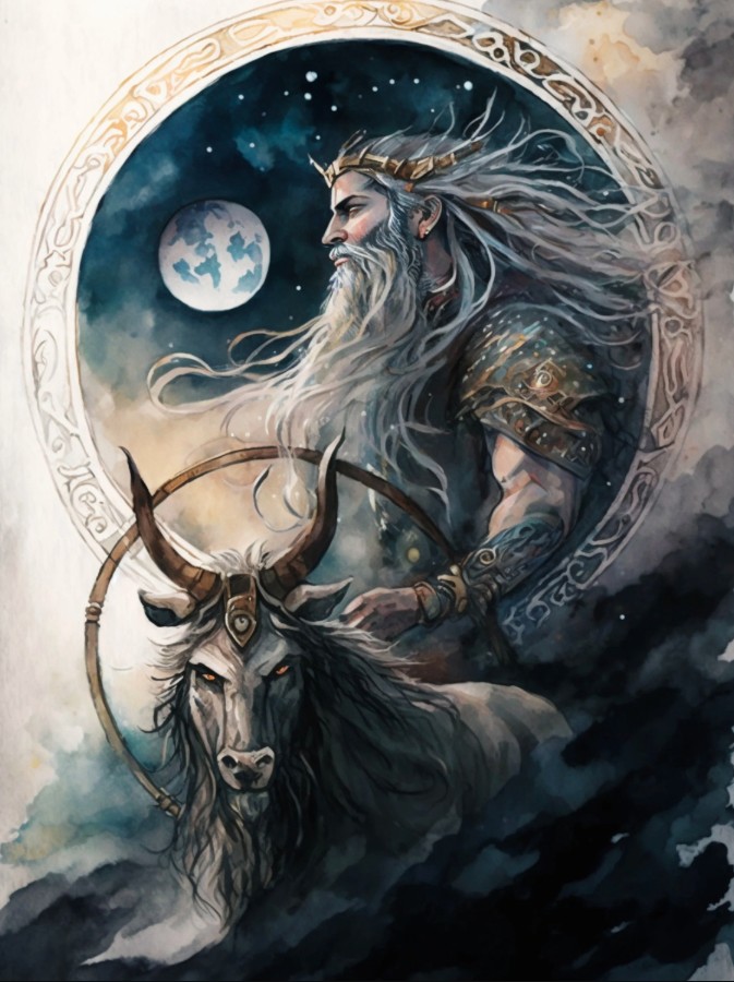 Hail Mani! May your silvery radiance shine upon us all and guide our path through the darkest of nights! Hail the Pale God!