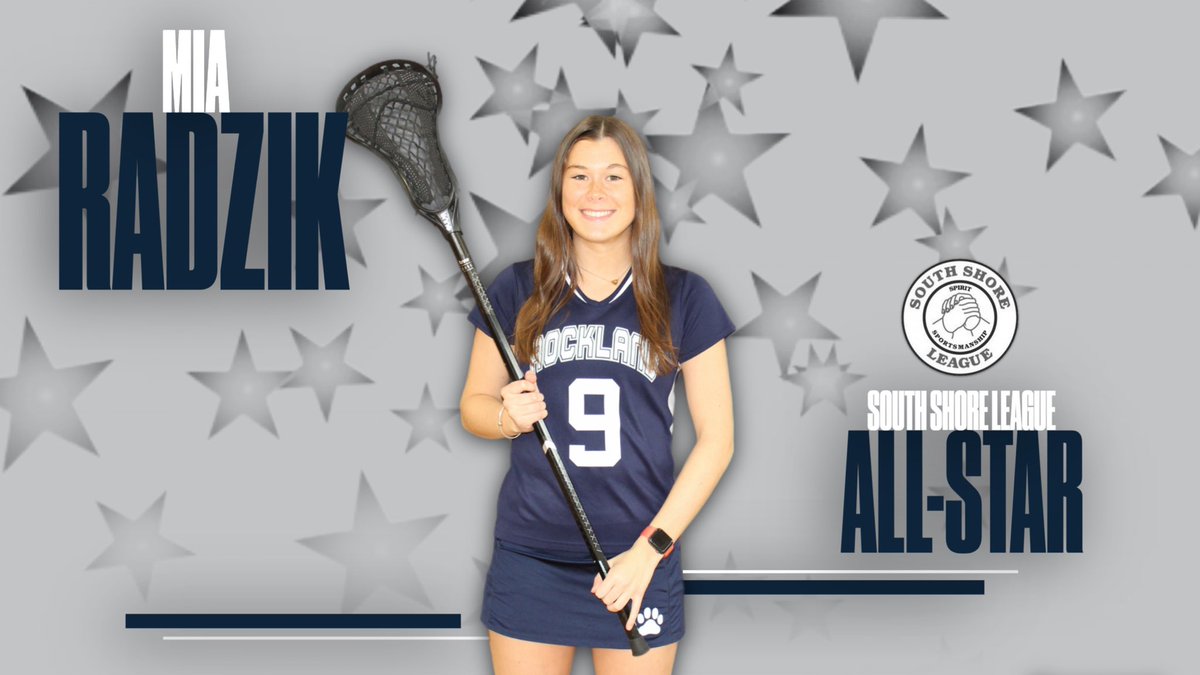 Congratulations to our Girls Lacrosse South Shore League All-Star, Mia Radzik!